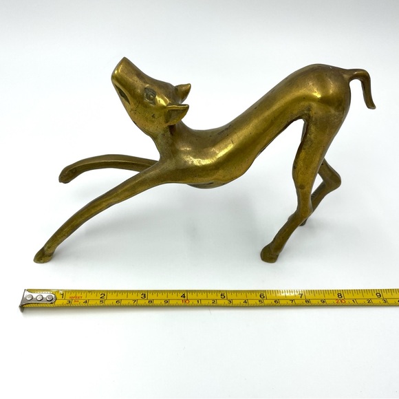 Brass Sculpture Figurine Home Decor 8” - Picture 11 of 11
